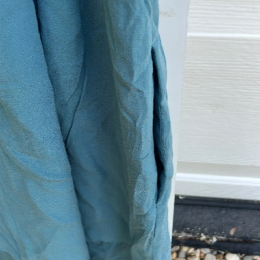 Madewell Teal Dress - Picture 3 of 4